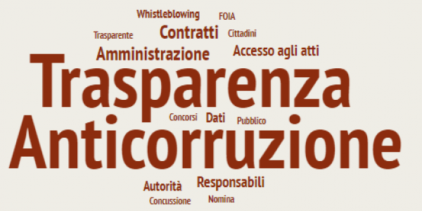 Word tag trasparenza e anticorruzione