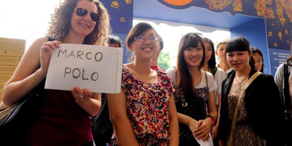 Studenti Marco Polo in Statale - Foto di Marco Riva 2012