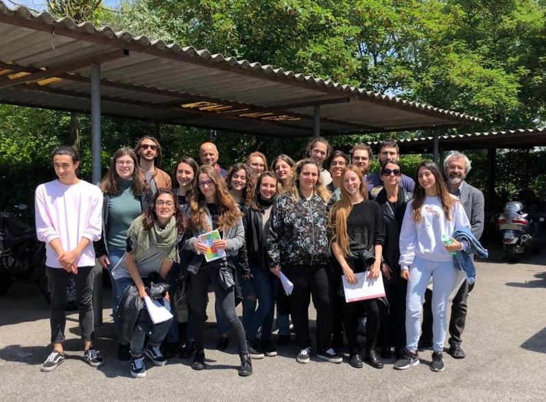 I partecipanti al laboratorio 2018_2019 al carcere di Opera