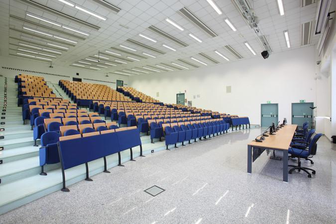 L'Aula Magna della sede di Sesto San Giovanni