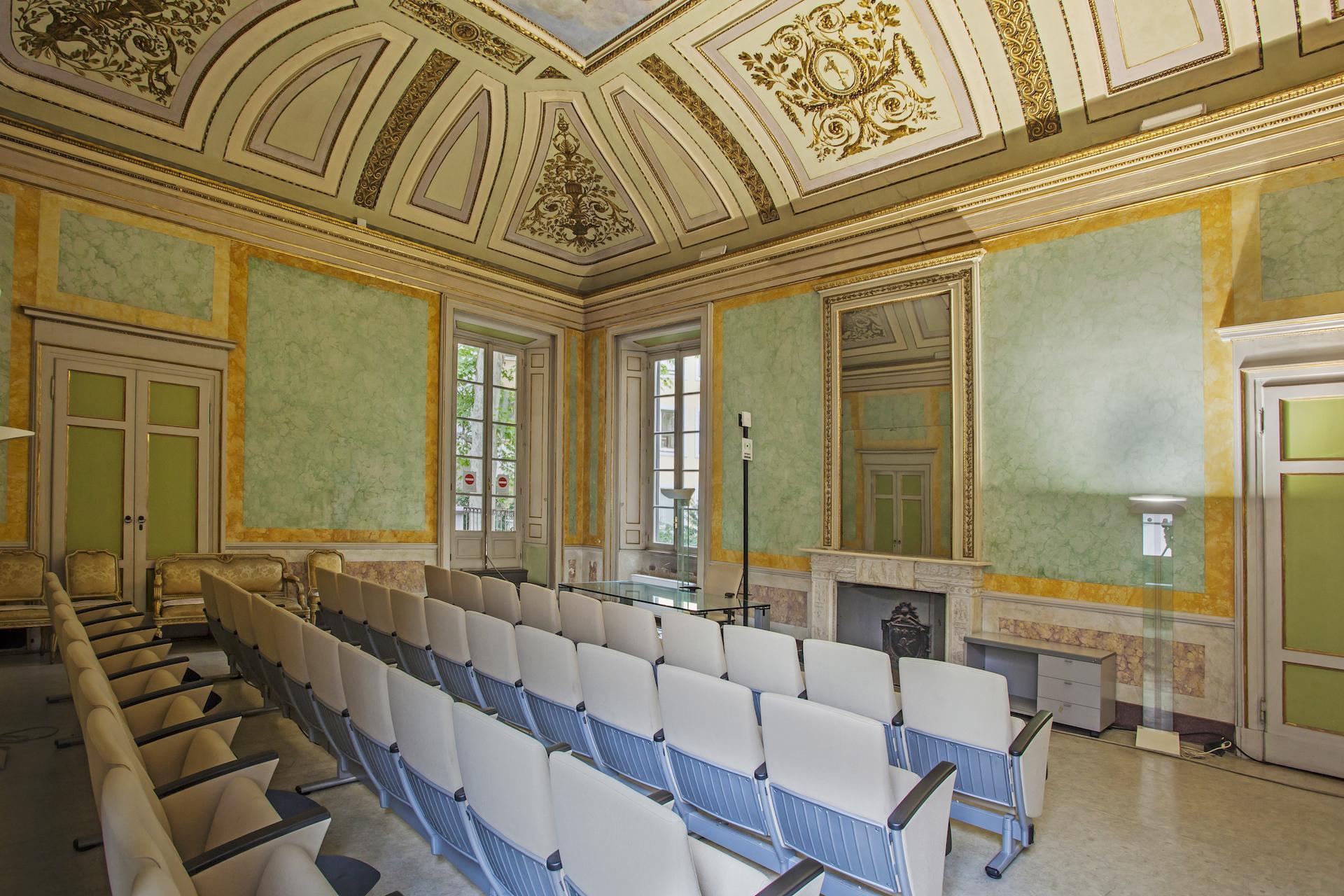 Saletta attigua alla Sala Napoleonica di Palazzo Greppi