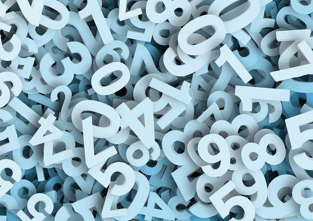 Numeri - Foto tratta da Pixabay