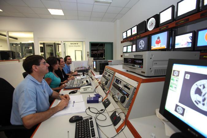 Le attrezzature del Centro radio-televisivo di Sesto San Giovanni
