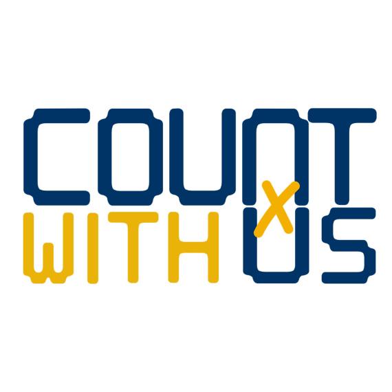 Count with us logo
