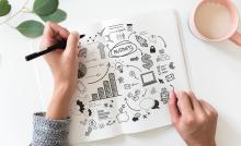 Disegno di un'idea
