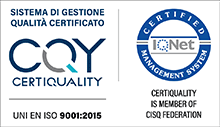 Logo certificazione qualità 2020